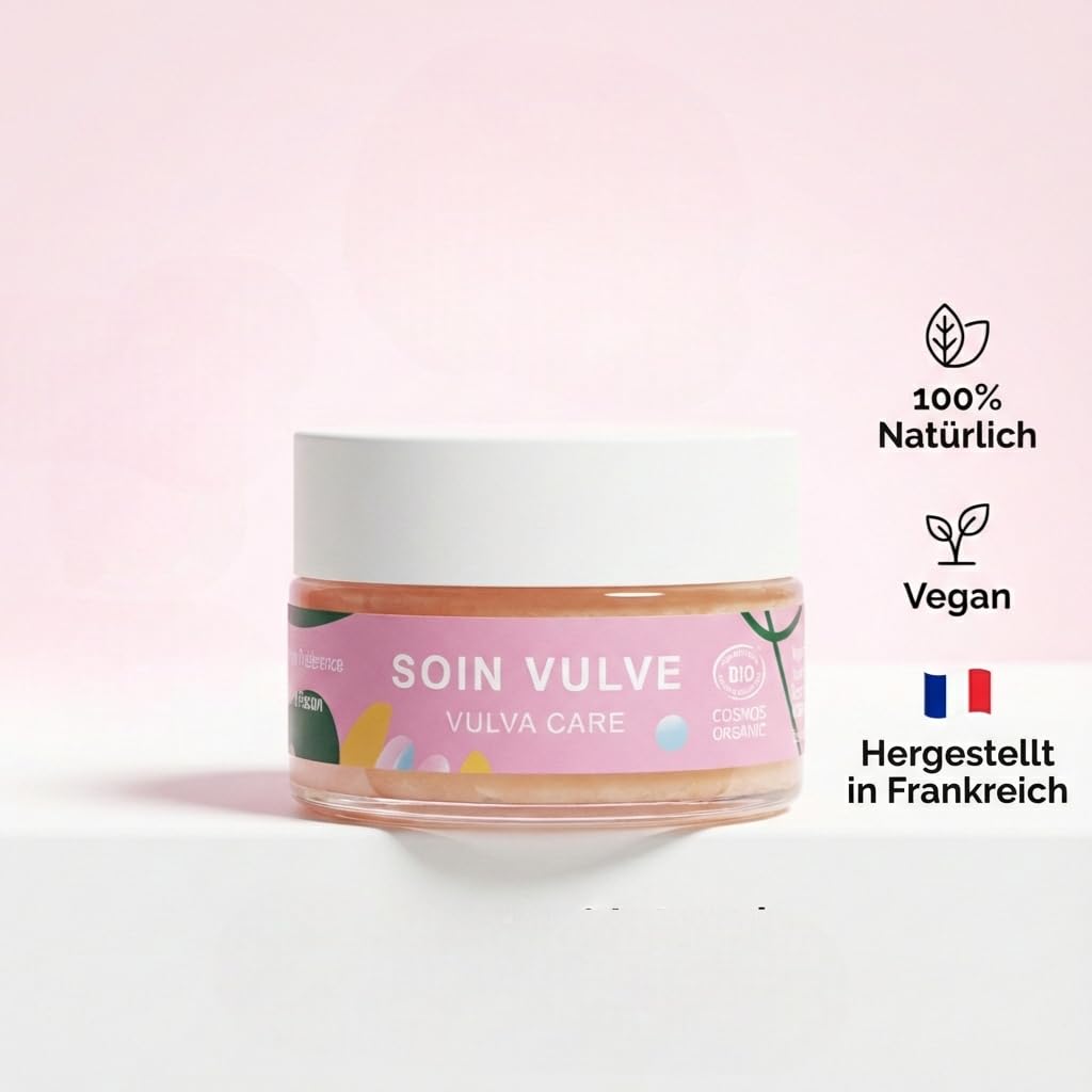 GOLIATE Bio Vulva Pflege Balsam, Beruhigende Intimcreme für Frauen mit Calendula & Arnika – Bestes BIO-Produkt 2026, COSMOS ORGANIC Ecocert Zertifiziert, Hergestellt in Frankreich