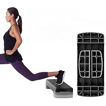 Step Tahtas , Aerobik Step Platformu, Siyah, Ayarlanabilir 2 Kademeli