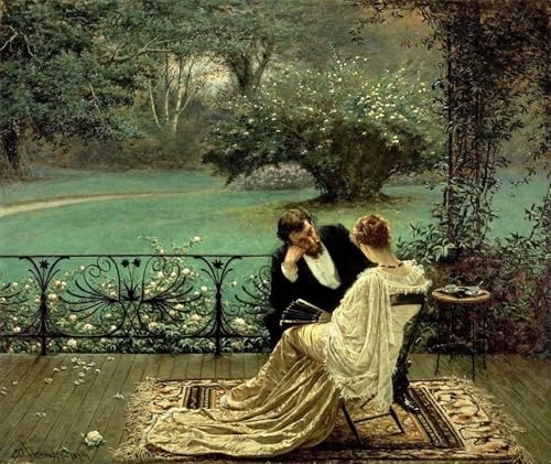 William John Hennessy Dijon toile pour habiller un grand mur blanc avec elegance retro