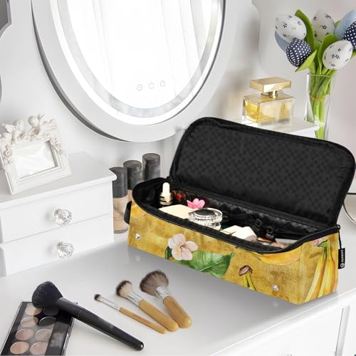 Organizador de herramientas para cabello 2 en 1 con tapete resistente al calor desmontable, estuche de viaje de doble capa para planchas, alisadores y rizadores miniatura 7