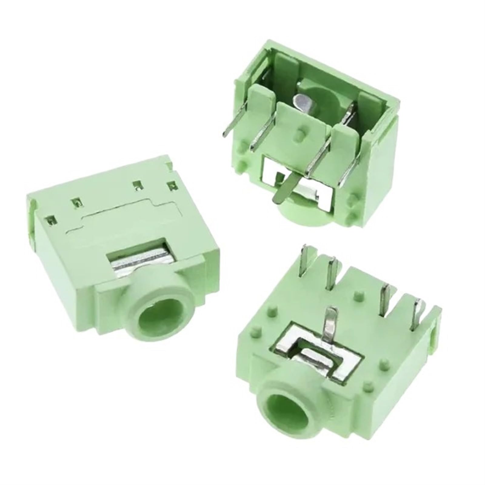 Lot de 5/10 prises jack 3F07 PJ-307 PJ307 stéréo 3,5 mm pour écouteurs audio (lavande)