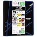 Five Star Zipper Binder, 2 Inch 3 Ring Binder, Xpanz, Blue Lines (73232)