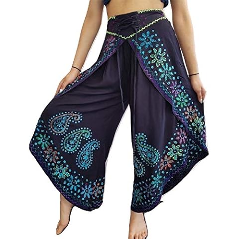 Doorwaytofashion Ladies Harem Boho Trousers Cover