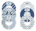 Closet Doodles C114 Nautical Navy Blue Boy Baby Closet Dividers Set of 6 Fits 1.25inch Rod