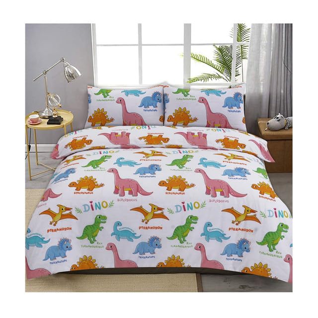 Parure de lit bébé dinosaure FASHIONISM housse de couette