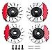 RC Car Toys For Traxxas 4-TEC Drift For Mustang 1/10 4PCS/Set Aluminium Alloy Mental Brake Disc Drive Hub Accessories