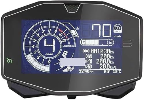 Miniatura 4 de MEndip Screen Protector For SUZUKI GSXR1000 GSXS1000 GSXS1000S VSTROM 1050 XT DL1050 2022 Motorcycle Instrument Cluster Scratch Protection Film
