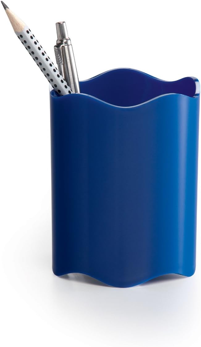 Durable Trend Pen Cup Desk Accessories - Opaque Blue