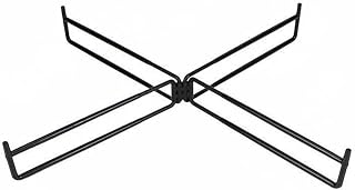 Folding Shelf Portable Rack Stand Table with Stainless Steel Construction Foldable Design Quick Setup Stable Support Suitable for Camping Fishing picnics Backyard barbecues