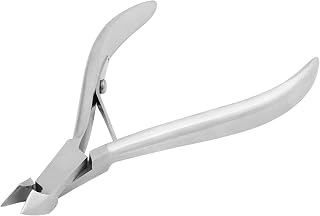 SS INSTRUMENTX Cuticle Nippers Cuticle Removers Stainless Steel Cuticle Cutter Professional Cuticle Nipper Nail Care Tools for Salon Manicure Pedicure Fingernails and Toenails at Home (Silver)