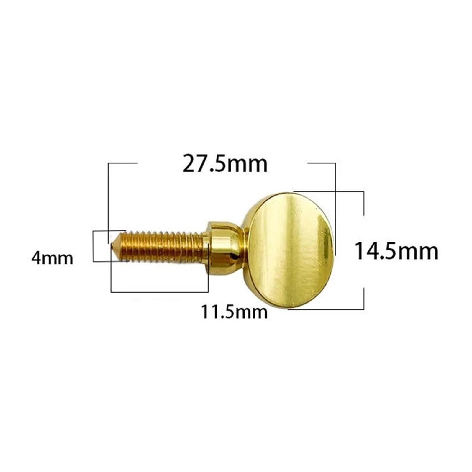 Kit de Accesorios saxofón Tornillo De Cuello Para Saxofón, Herramienta De Repuesto Para Saxofón, Tornillo Receptor De Cuello, Accesorios Para Instrumentos De Viento De Madera, 2 Uds.