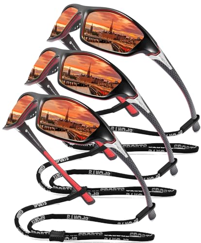 FAGUMA Sports Polarized Sunglasses For Men Cycling Driving Fishing UV400