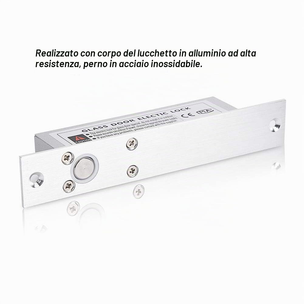 Serratura a mortasa elettrica Serratura a catenaccio a bassa temperatura Modalità NC per controllo accessi alle porte Sicurezza Durevole 50,0000 volte Durata del blocco di alimentazione