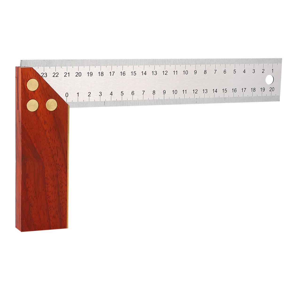 IWOWHERO 90° Square Ruler 250mm Angle Tool Precision Measurement for Woodworking Metal Welding