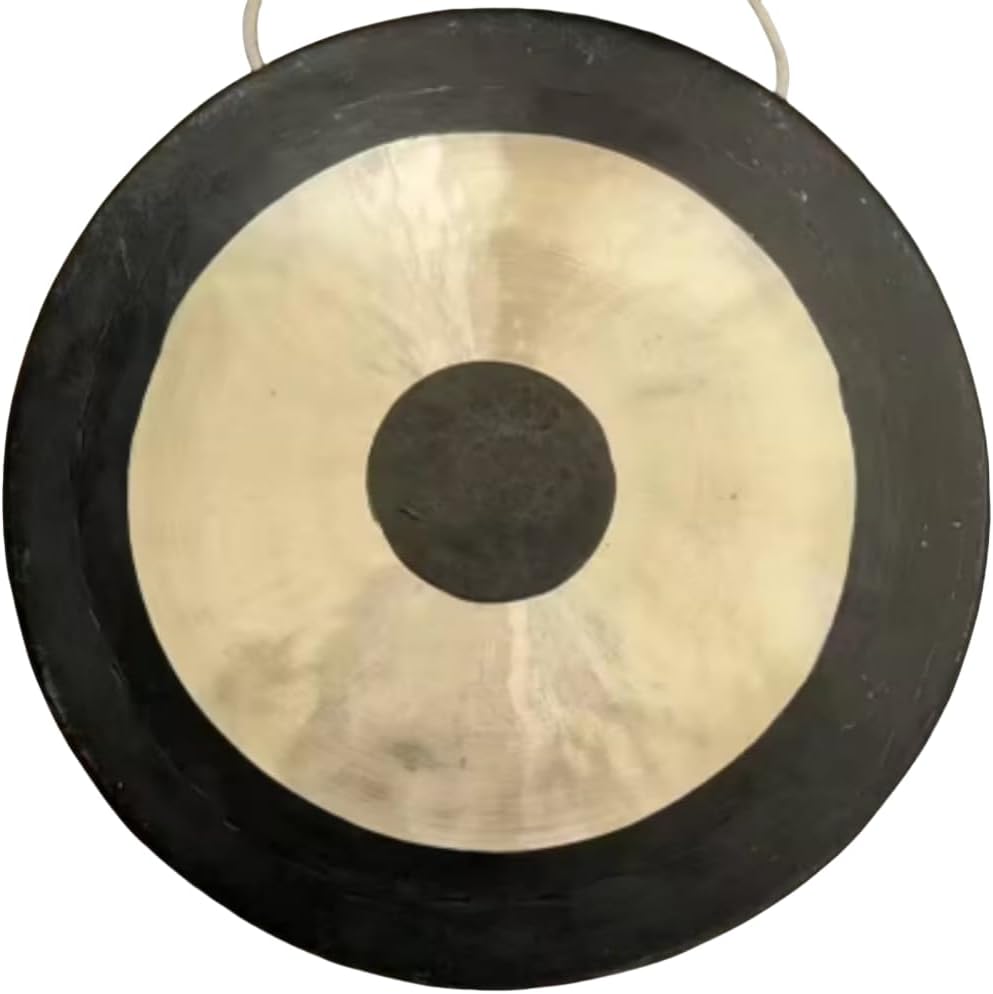 50cm Handmade Two-color Brass Chau Gong Wedding Celebration Using Traditional Chinese Musical Instruments
