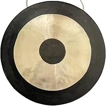 50cm Handmade Two-color Brass Chau Gong Wedding Celebration Using Traditional Chinese Musical Instruments