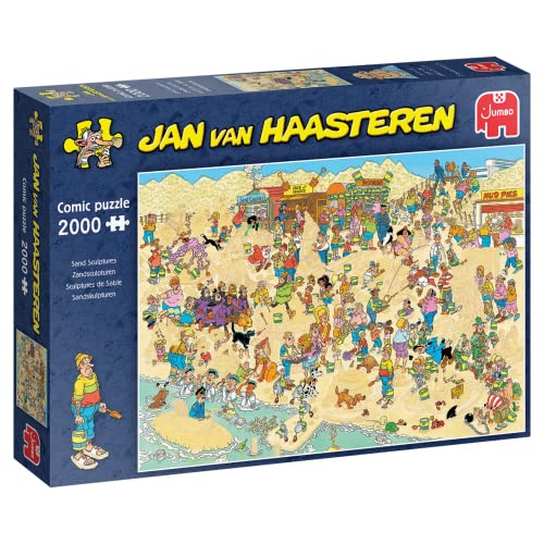 Jan Van Haasteren, Sandskulpturen, Puzzle 2000 Teile Erwachsene
