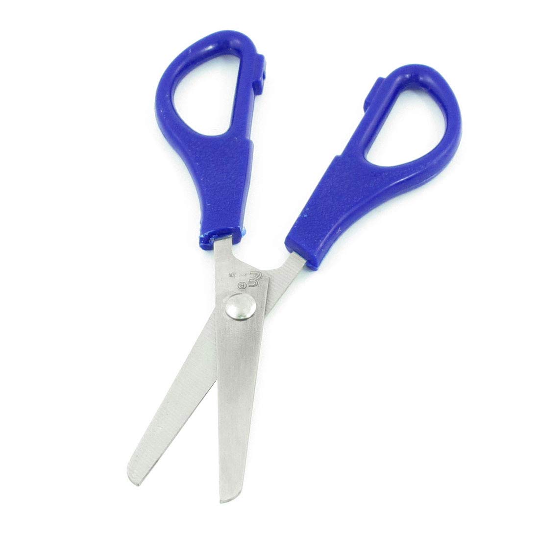 青いプラスチックハンドルのはさみ Amazon.co.jp: Aexit 学校の生徒青いプラスチック製のハンドル