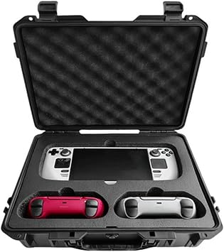 Steam Deck OLED Compatible Storage Case, Waterproof Hard Case, Carrying Case, Waterproof, Moisture-Proof, Dustproof, Safety Protection, with Retractable Foam Layer, Compatible with Electronic Products