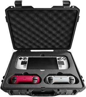 Coyktonty Waterproof Hard Case For Steam Deck OLED Carrying Waterproof, moisture-proof, dust-proof, safety protection,Heavy Duty Storage chest with Pull & Pluck Foam Layer Compatible Electronics