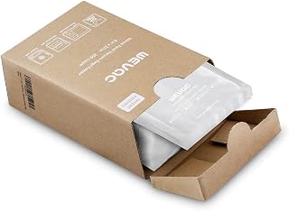 Wevac 6x10 Inch 200 Count Precut Vacuum Sealer Bags with Keeper - BPA Free, Heavy Duty, Food Saver Compatible for Meal Prep & Sous Vide