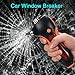 Siivton Car Safety Hammer, 6 in 1 Auto Emergency Escape Tool with Window Breaker, Seatbelt Cutter, LED Flashlight, Whistle & Alarm Lamp Life Saving Rescue Kit for Cars, All Vehicles