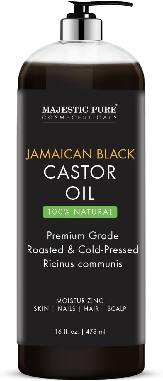 Mooyam 3 Pack Jamaican Black Castor Oil,Natural Massage Oil For Hair,Skin, Nail,Eyebrows And Eyelashes,Suitable For All Hair & Skin Type,6 Oz - Walmart Supplies