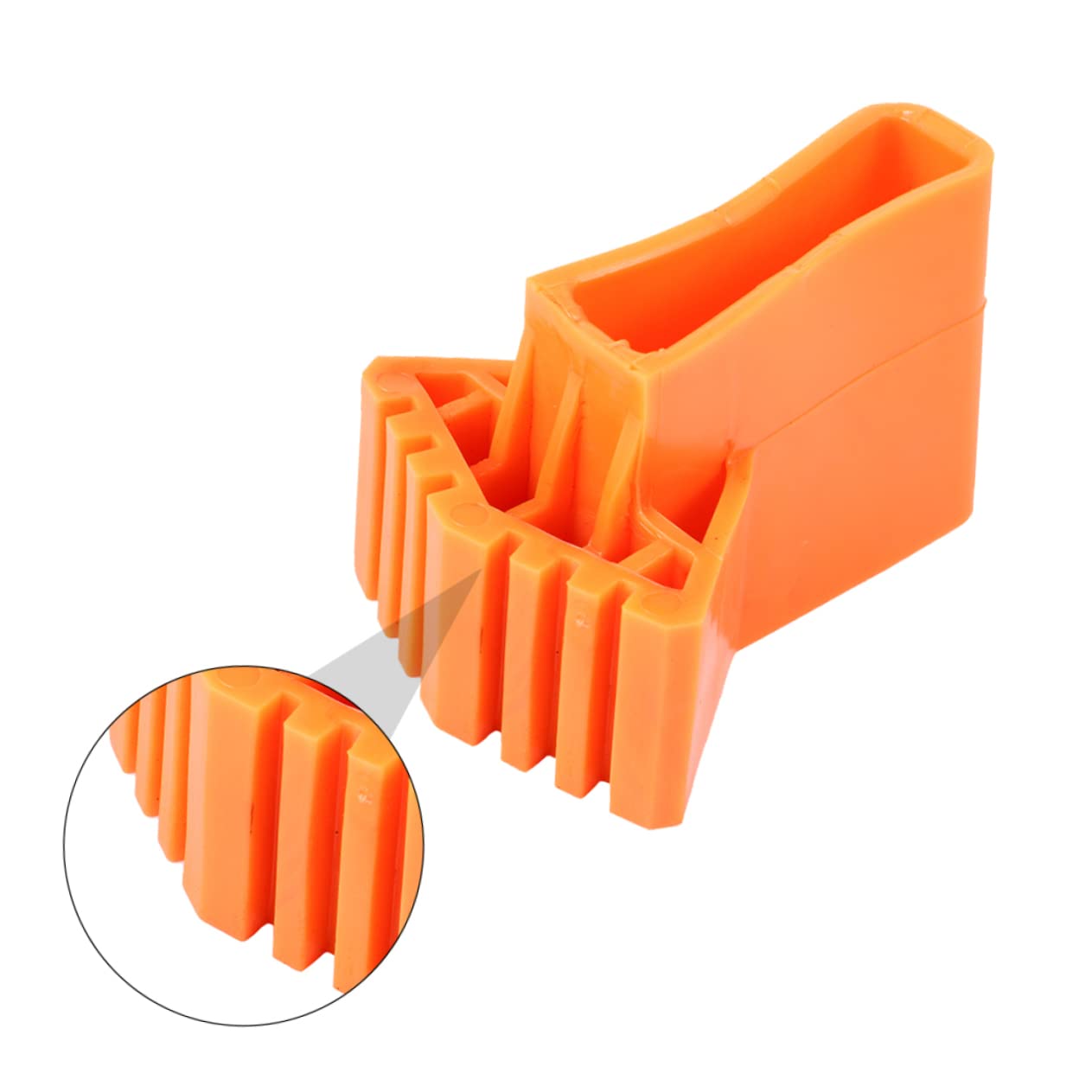 2 Set Tappetino Antiscivolo Pastiglie Scala Ladder Scala Pieghevole Gambe Della Scala Accessorio Per La Casa Piedini in Gomma Tappetino Gomma Da Cancellare Arancia 8 Pezzi * 2