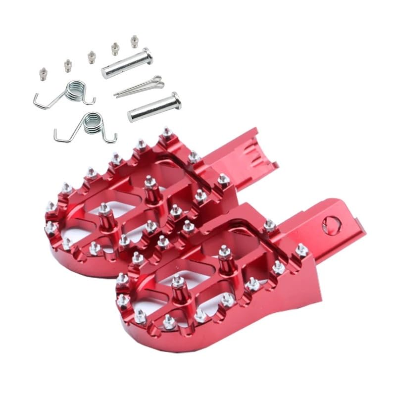 Repose-pieds pit bike pour sorties tout-terrain sur pistes crf xr