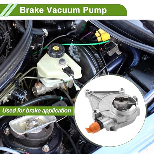 Bomba de Vacío para Frenos No.11667622380, Bomba de Vacío del Motor para BMW 228i 2014-2016, Aleación de Aluminio, Tonos Plateados, 1 Unidad miniatura 2