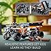 LEGO Technic All-Terrain Vehicle 42139, 6-Wheeled Off Roader Model Truck Toy, ATV Construction Set, Birthday Gift Idea for Kids, Boys and Girls