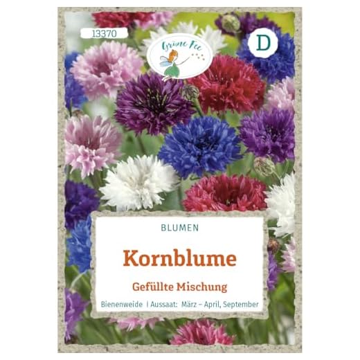 Grüne Fee - Kornblume Gefüllte Mischung Samen - 13370