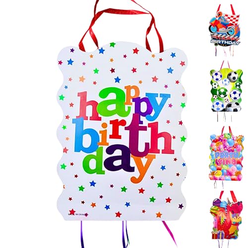 Piñata Cumpleaños Infantil - Piñata - Piñata Cumpleaños - Piñatas Infantiles - Para Regalar - Piñatas Grande para Rellenar - Piñata Grande - Pinata Aniversario PARTY4EVER