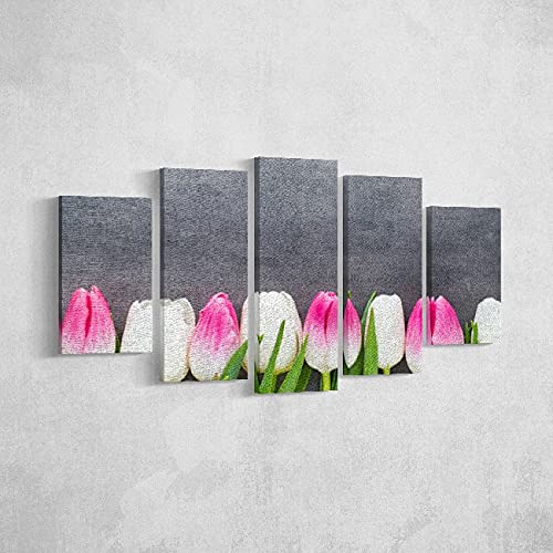 Tableau fleurs nature Homemania pour sublimer l'ambiance de votre salon