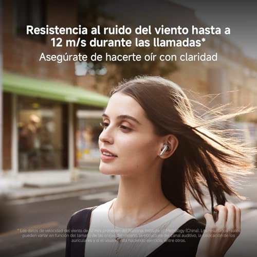 XIAOMI Buds 5 – Auriculares inalámbricos, cancelación Activa de Ruido, Harman Audio EFX, Hi-Res, diseño ergonómico, hasta 30 Horas de batería, Blanco (Versión ES) - imagen 6