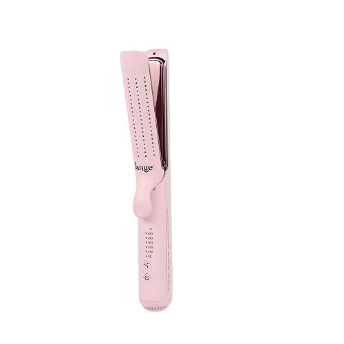 L'ANGE Hair Le Duo Edge 360° Airflow Titanium Styler | 2-in-1 Styler - Hair Straightener and Curler | Cooling Air Vents 