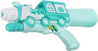 52 centímetros Trem Armas de Água Brinquedos para Crianças Brinquedos Presentes para Crianças Piscina Verão Longo Alcance Armas de Água Praia Areia Água Ao Ar Livre Brinquedos Brinquedos Rosa