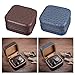 Ywmsfl Elegant PU Leather Watch Case 2 Slots Timepieces Organizer Fashionable Watches Travel Pouch For Jewelry Enthusiasts PU Watch