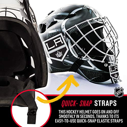 image for Franklin Sports Los Angeles Kings NHL Hockey Goalie Face Mask - Goalie