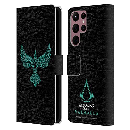 Étui portefeuille cuir anti-choc Samsung S22 Ultra 5G Assassin's Creed