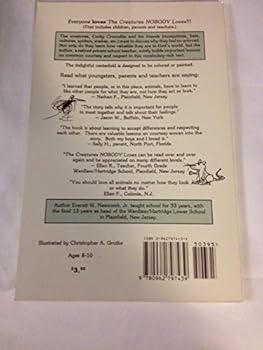 Paperback The Creatures Nobody Loves Book