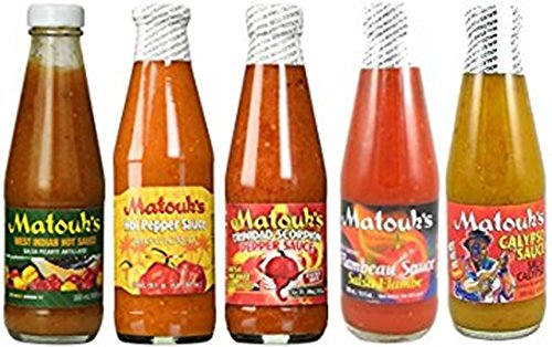 MATOUKS 10 OZ 5PK (SCORPION - WEST INDIAN - HOT PEPPER - CALYPSO - FLAMBEAU)