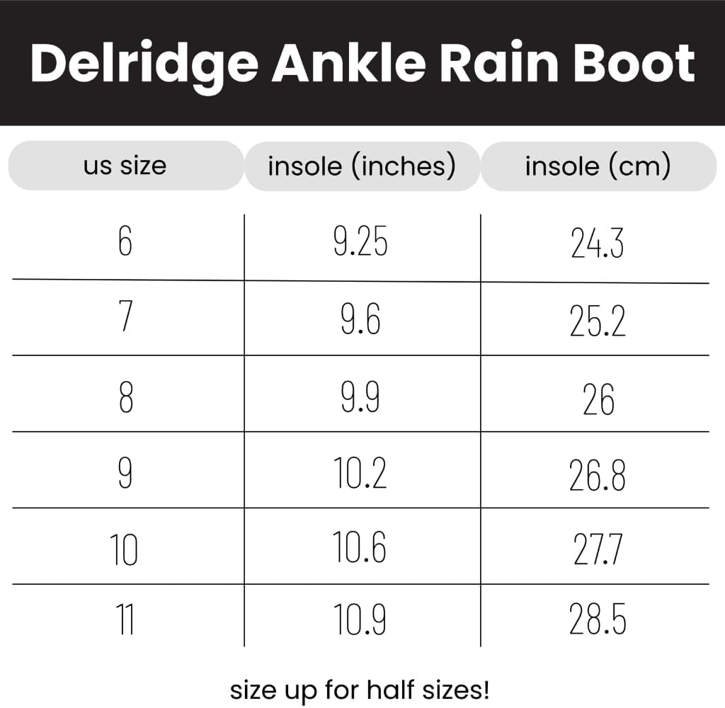 Chooka Women’s Waterproof Chelsea Bootie – Plush Lined, Slip-On Rain Ankle Boots