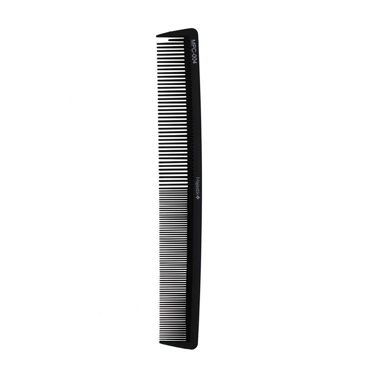 Hair Cutting Comb with Ruler a Professional Carbon Fibre