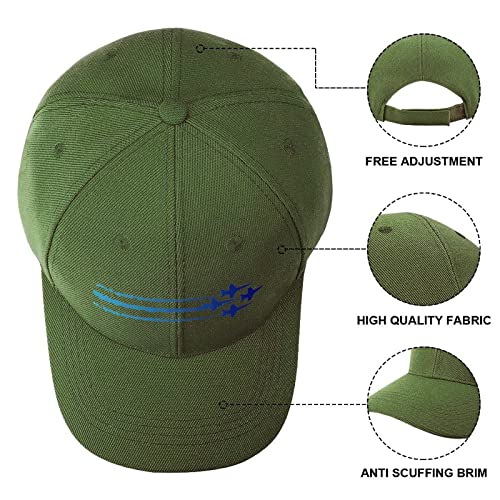 Original Classic Baseball Cap Blue Angels Diamond Adjustable Summer Sun Hat For Outdoor Activitie #TOP3
