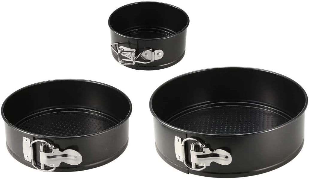 XYWHPGV Non-Stick Carbon Steel Springform Pan 4 Inch 7 Inch 9 Inch Leakproof Round Cheesecake Pan(74500 d6780 555ce 5e9f0 82013 42c56