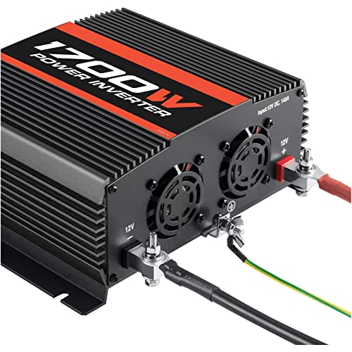 Tvnikd 1500Watt Inverter Power Inverters 12V To 110V Inverter Car Power Inverter For Truck Semi Truck Vehicles Camping Power Converter With Lcd Display #TOP3