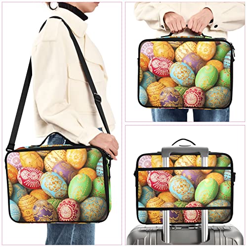Trousse de maquillage double fermeture éclair grand format portable - 6