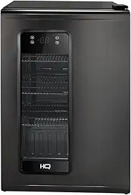 Cervejeira Expositor Vertical HQ 100 Litros Frost Free Inox Titanium HQ-100CEVPVFFI (127V)