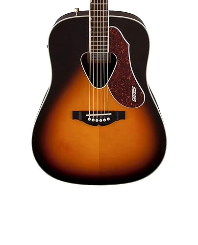 Amazon.com: Gretsch G5024E Rancher Dreadnought - Sunburst